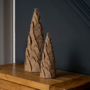 Small Hessian Christmas Tree