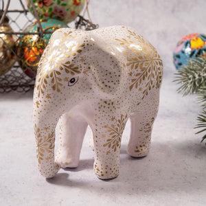 White Snowflake Giant Elephant